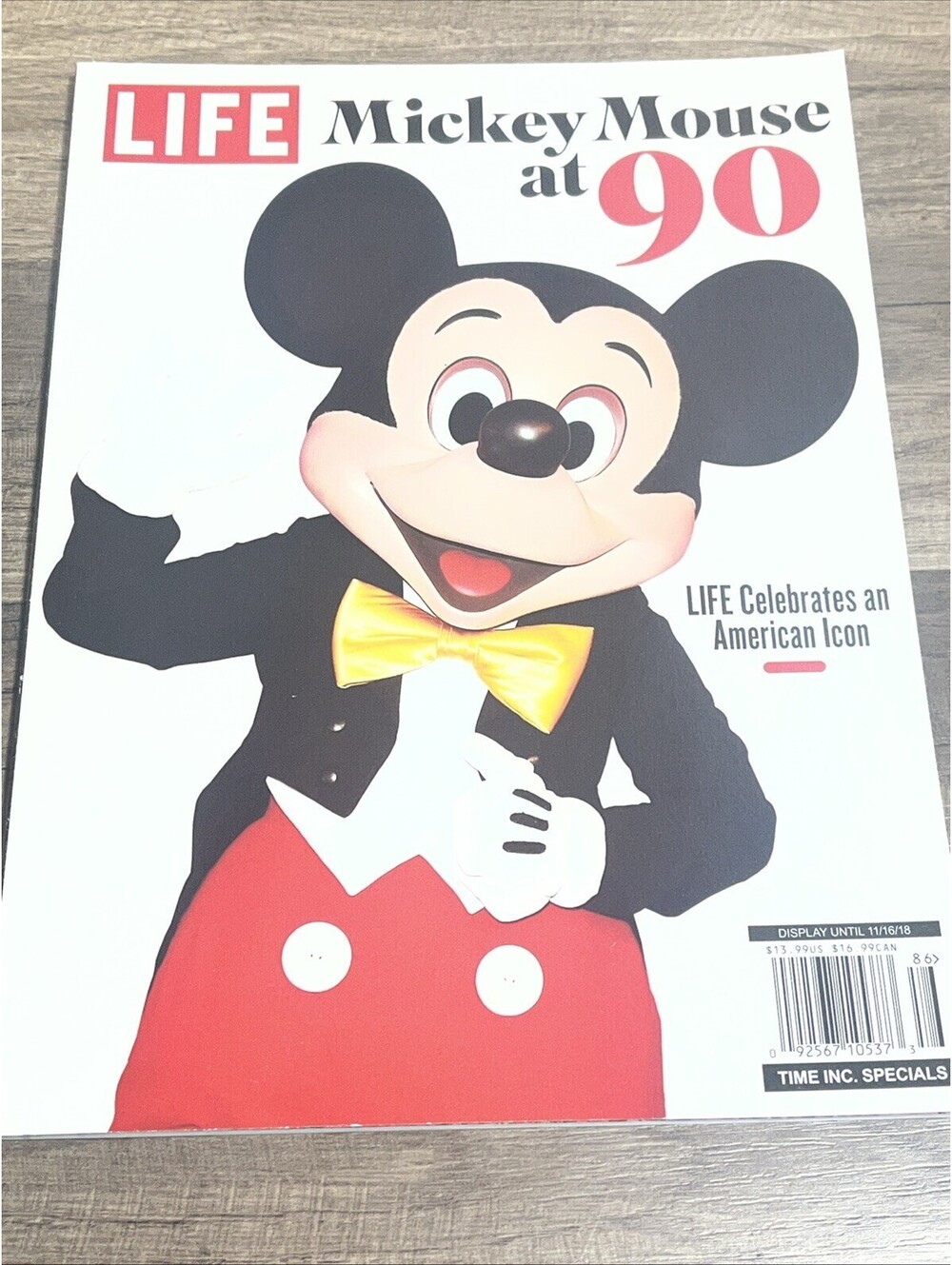 Life Magazine MICKEY MOUSE AT 90 2018